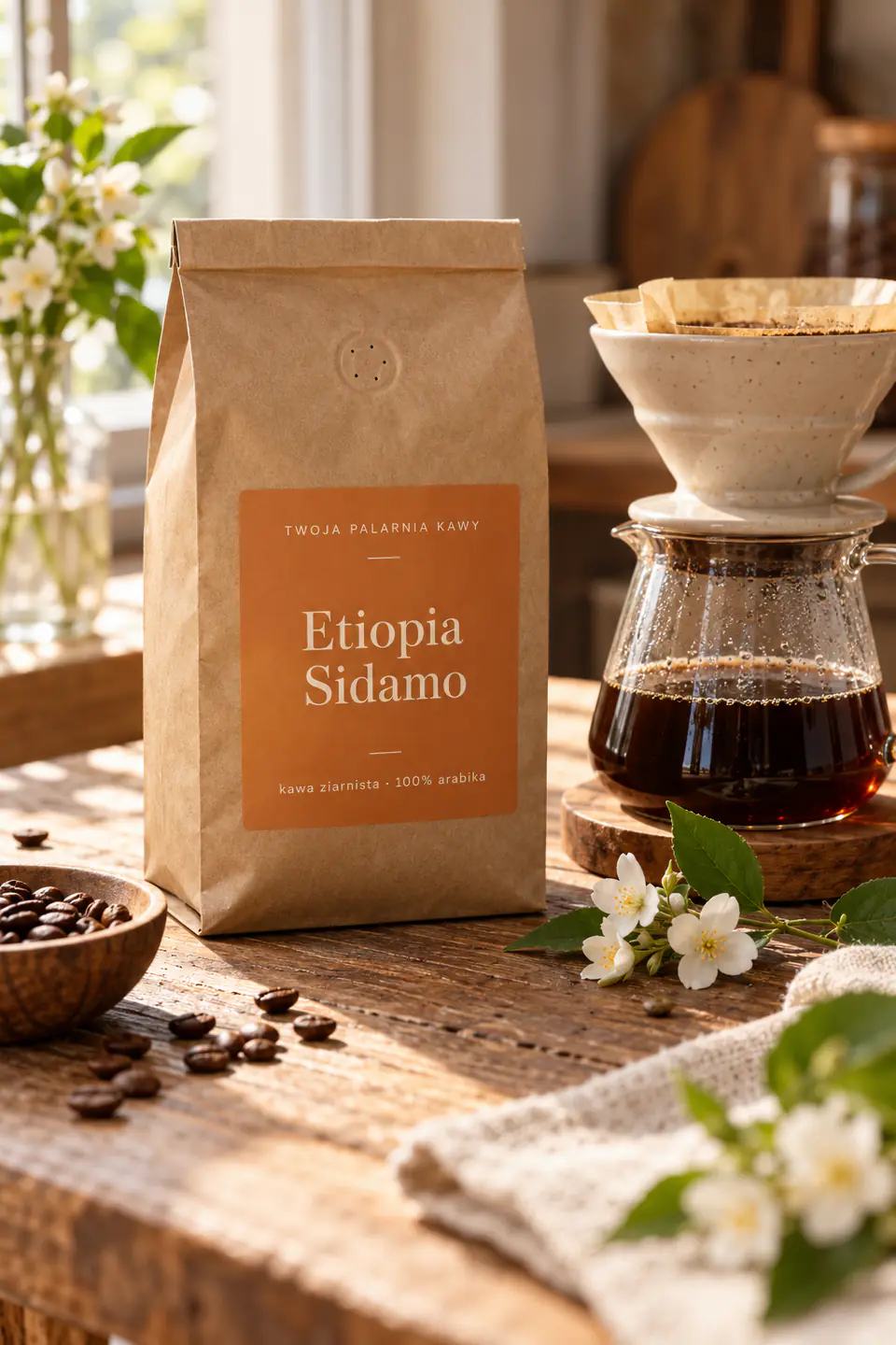 Etiopia Sidamo — w filiżance