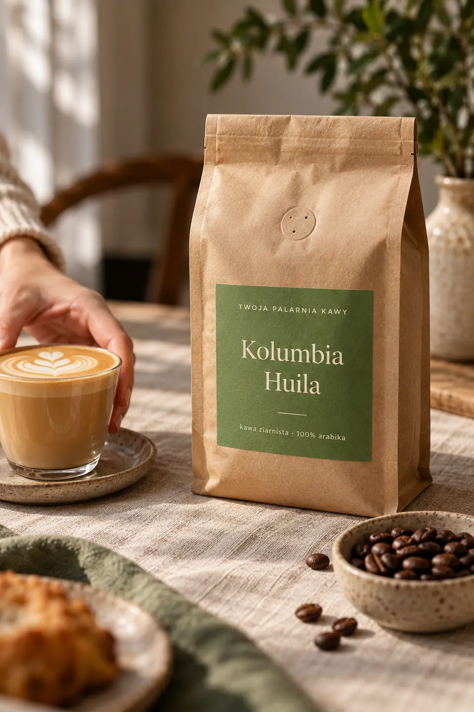 Kolumbia Huila — w filiżance